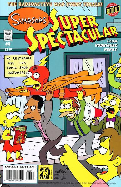 Simpsons Super Spectacular #9 (2009) Comic Books Simpsons Super Spectacular