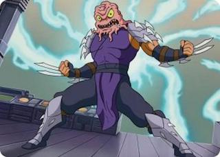 Krang & Shredder Art Card