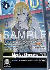 Monica Simmons [Alternate Art] #BT25-091 Prices | Digmon Dual