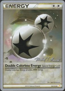 Double Colorless Energy