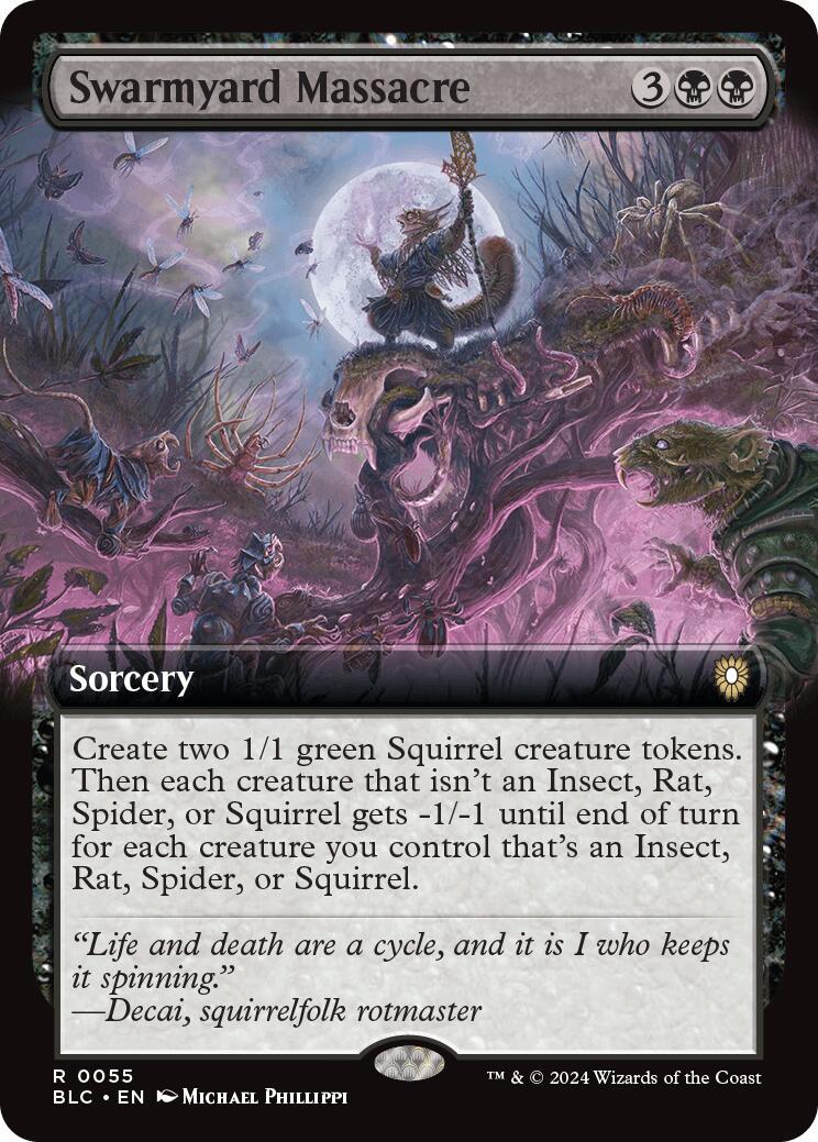 Swarmyard Massacre (Magic Bloomburrow Commander)