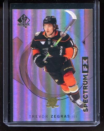 Trevor Zegras #S-38 2024-25 SP Authentic Hockey Spectrum FX