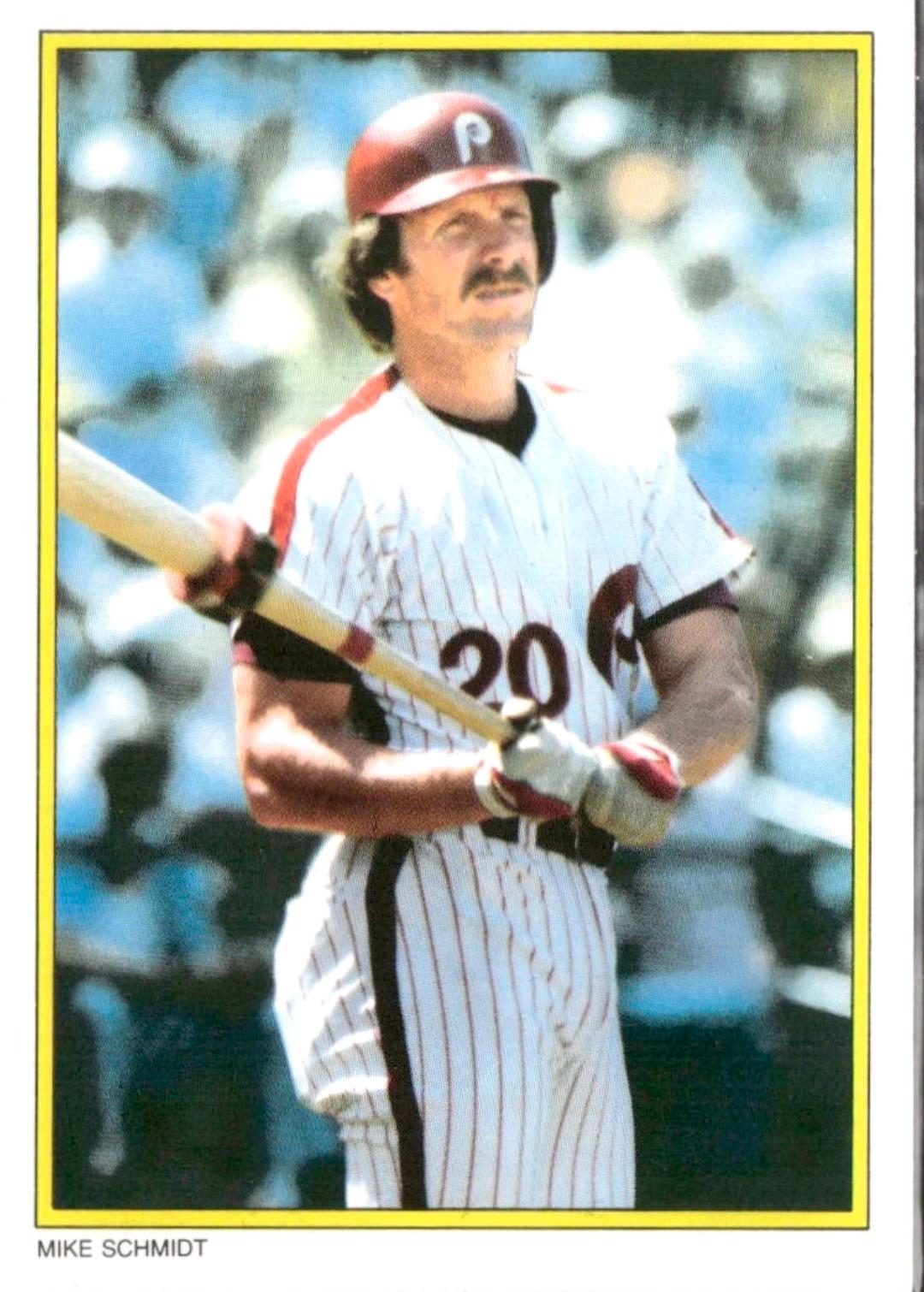 Mike Schmidt #8 1983 Topps All Star Glossy Baseball
