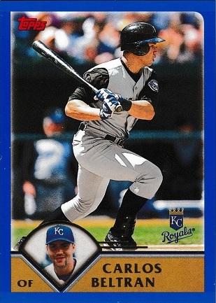Carlos Beltran #209 Baseball Cards 2003 Topps