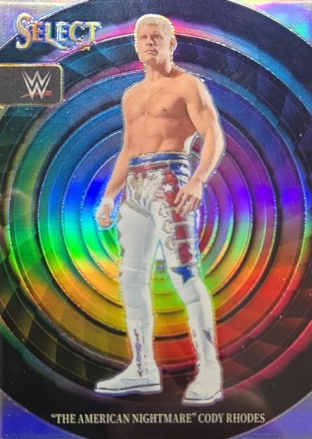 The American Nightmare Cody Rhodes #2 Wrestling Cards 2024 Panini Select WWE Color Wheel