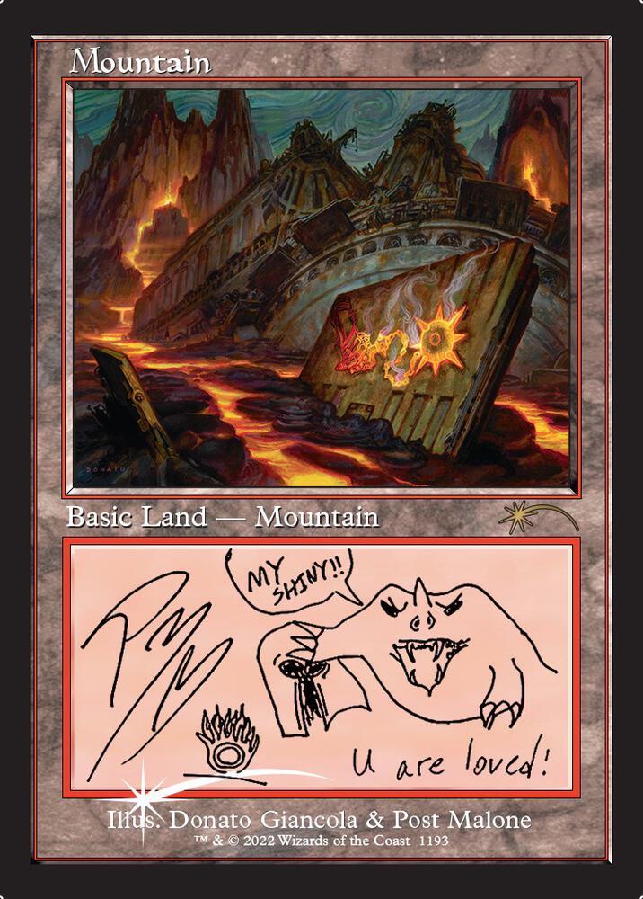 Mountain [Post Malone] [Foil] condition prices