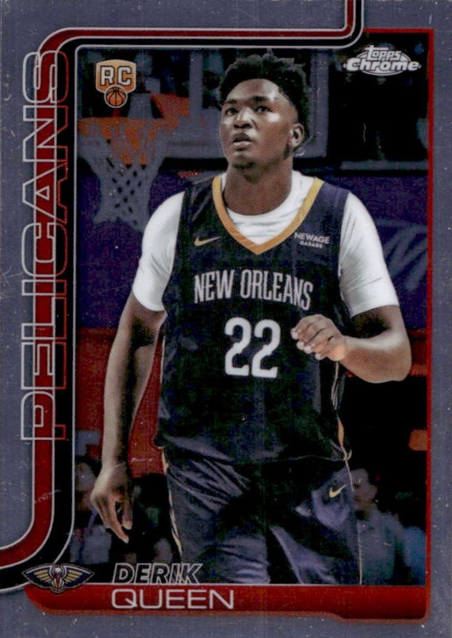 Derik Queen #263 Prices [Rookie] | 2025 Topps Chrome | Basketball