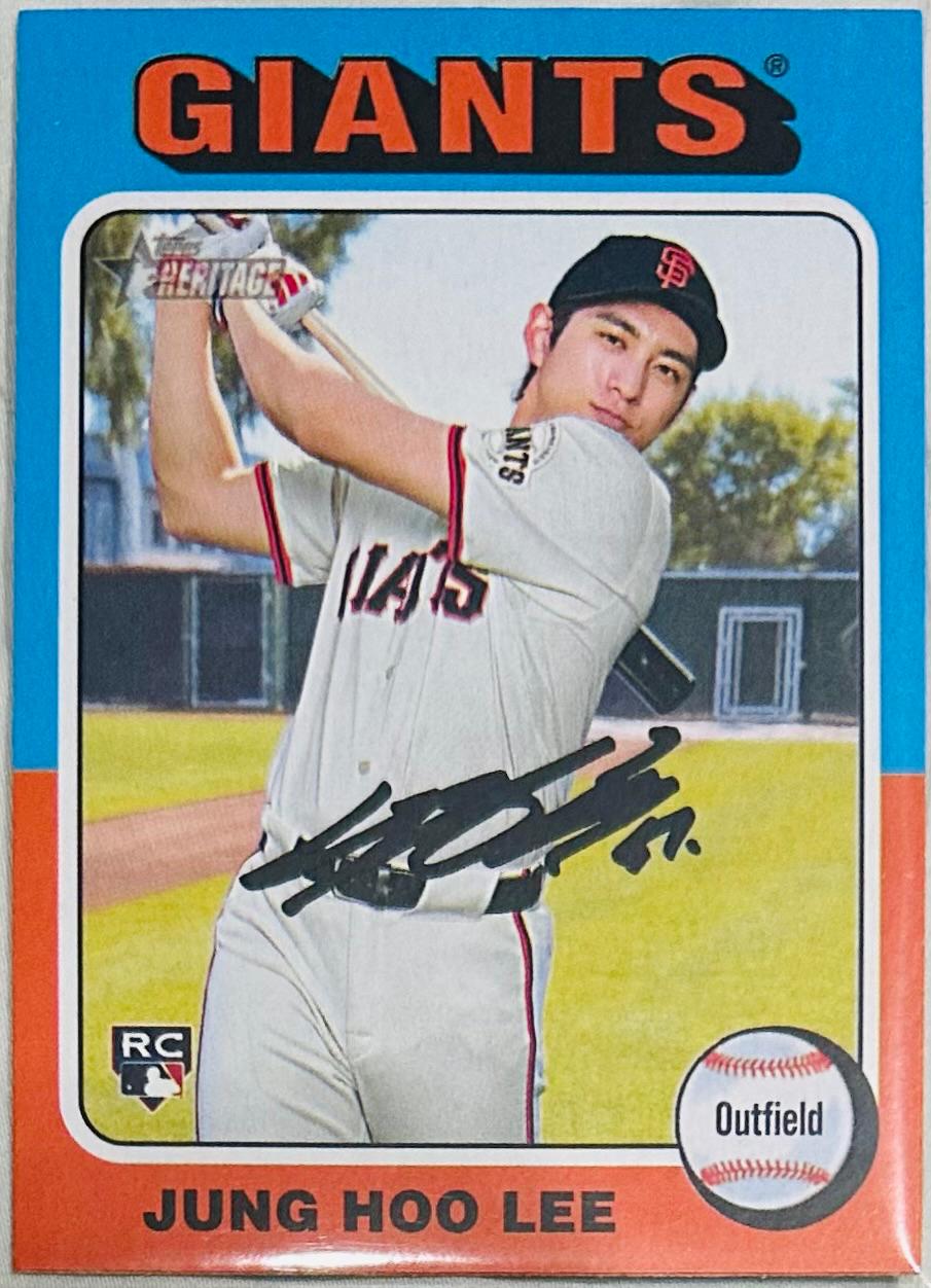 Jung Hoo Lee #545 Baseball Cards 2024 Topps Heritage