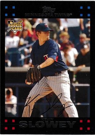Kevin Slowey #UH173 Baseball Cards 2007 Topps Update & Highlights