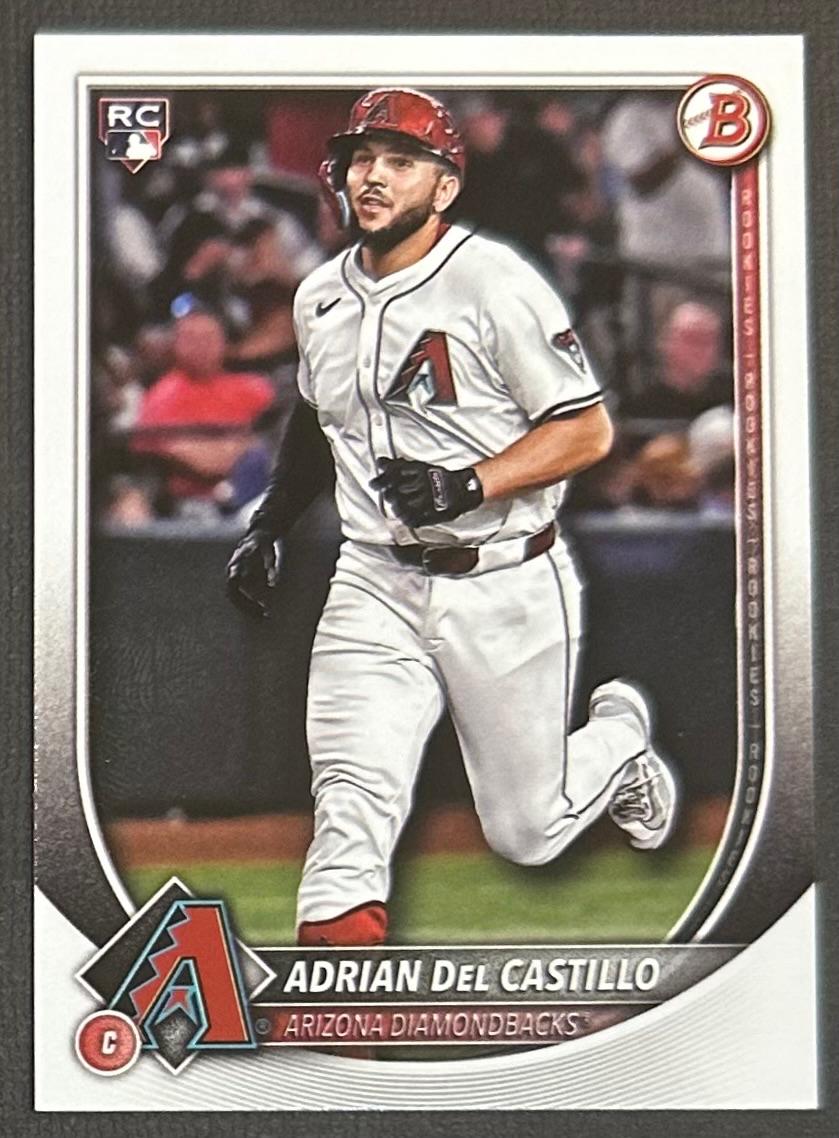 Adrian Del Castillo #4 Baseball Cards 2025 Bowman