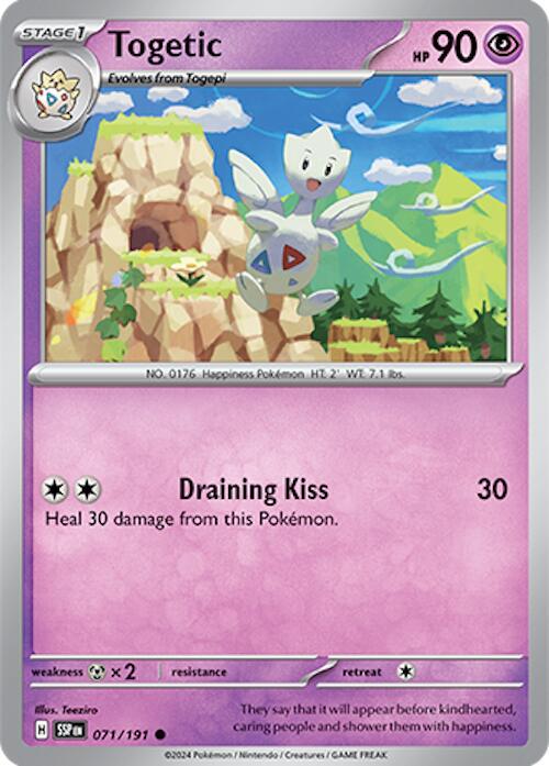 Togetic #71 Pokemon Surging Sparks