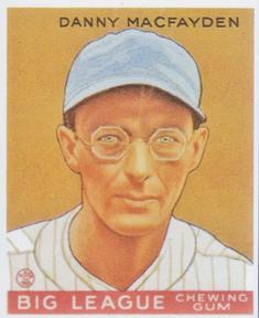 Danny MacFayden #156 1983 Galasso 1933 Goudey Reprint Baseball