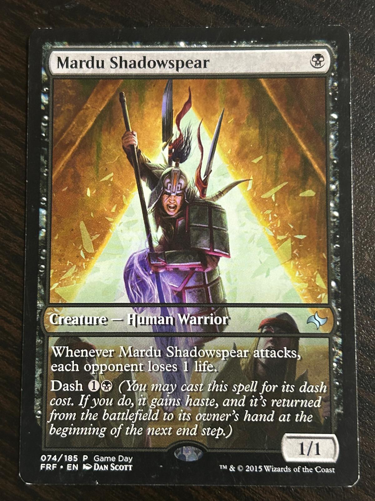 Mardu Shadowspear [Showcase] #74