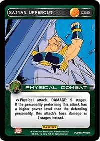 Saiyan Uppercut C59 Dragon Ball Z Premier Set