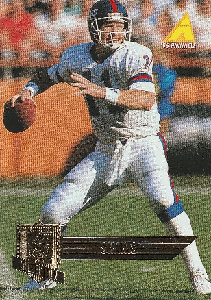 Phil Simms #240 1995 Pinnacle Club Collection Football