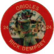 Rick Dempsey #XXI H