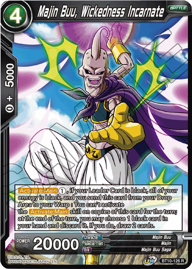 Majin Buu, Wickedness Incarnate BT10-126 Dragon Ball Super Rise of the Unison Warrior