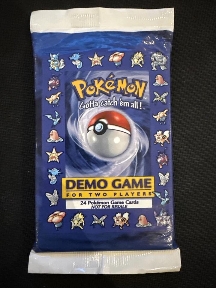 Plastic Pack Demo Game Pokémon Card from Pokemon Base Set Set 
