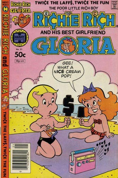 Richie Rich and His Best Girlfriend Gloria #21 (1981) Comic Books Richie Rich and His Best Girlfriend Gloria