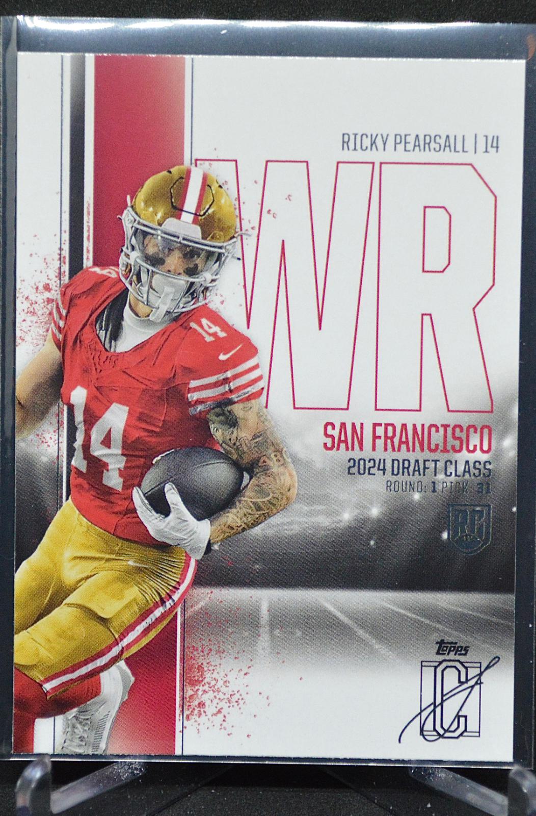 Ricky Pearsall #175 Football Cards 2024 Topps Signature Class