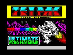 Loading Screen | Jet Pac ZX Spectrum