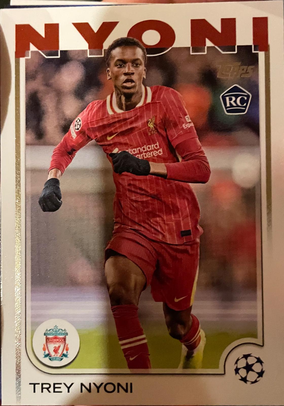 Trey Nyoni #190 Soccer Cards 2024 Topps UEFA