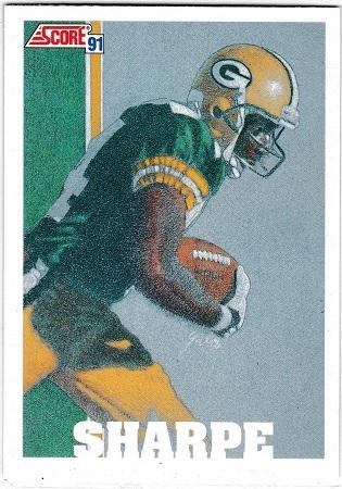 Sterling Sharpe #639 Football Cards 1991 Score