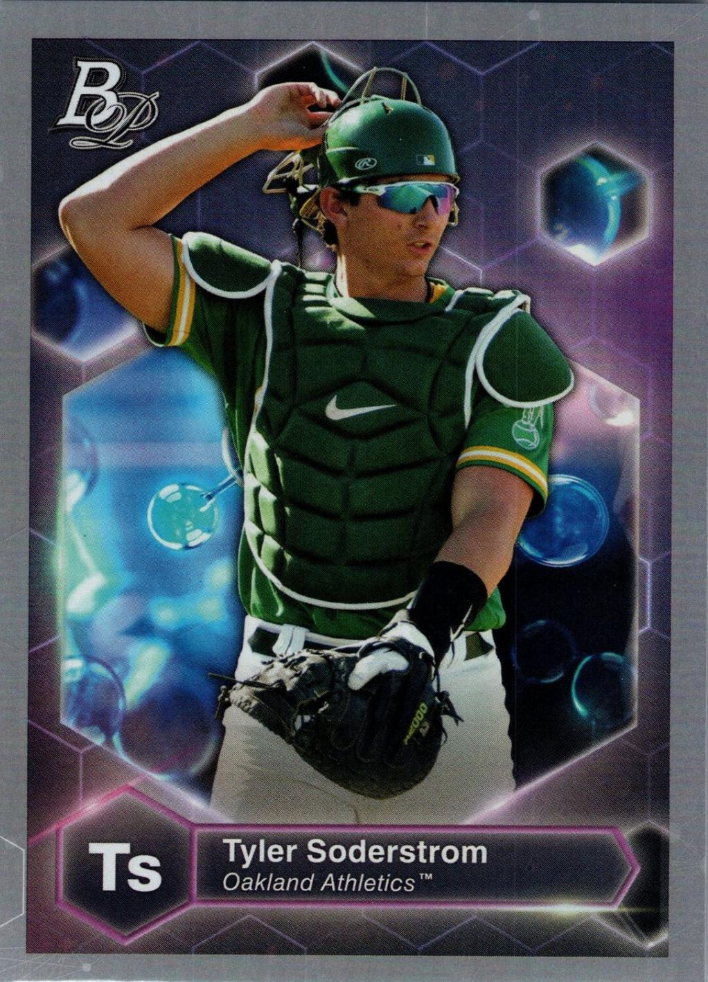 Tyler Soderstrom #PE-14 Baseball Cards 2022 Bowman Platinum Precious Elements