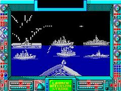 Gameplay | Battle Ships ZX Spectrum
