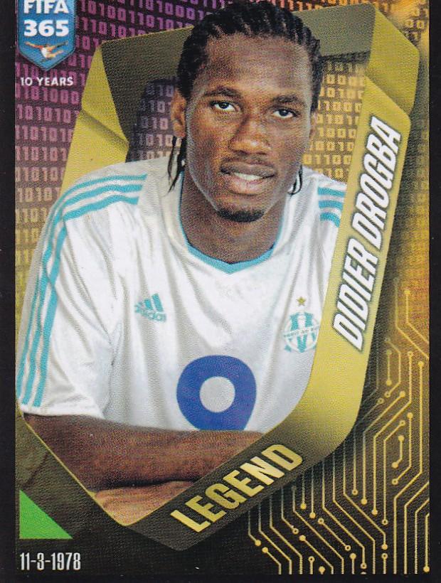 Didier Drogba #17 2025 Panini FIFA 365 Stickers