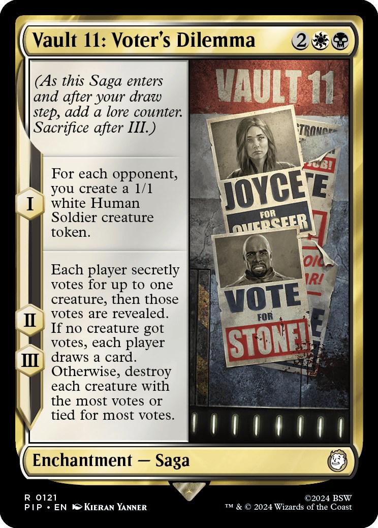 Vault 11: Voter's Dilemma #121 Magic Fallout