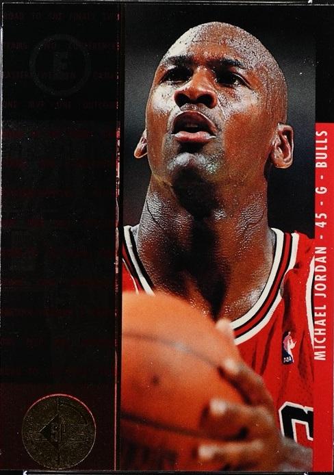 Michael Jordan #4 Basketball Cards 1994 SP Championship