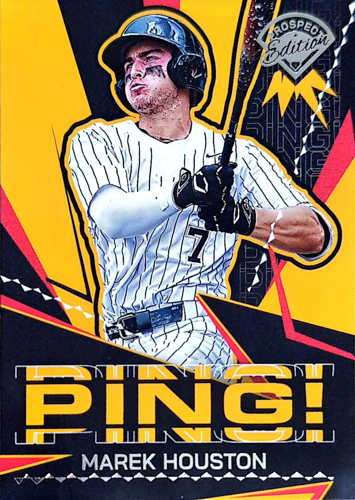 Marek Houston #2 2025 Panini Prospect Edition Baseball Ping!