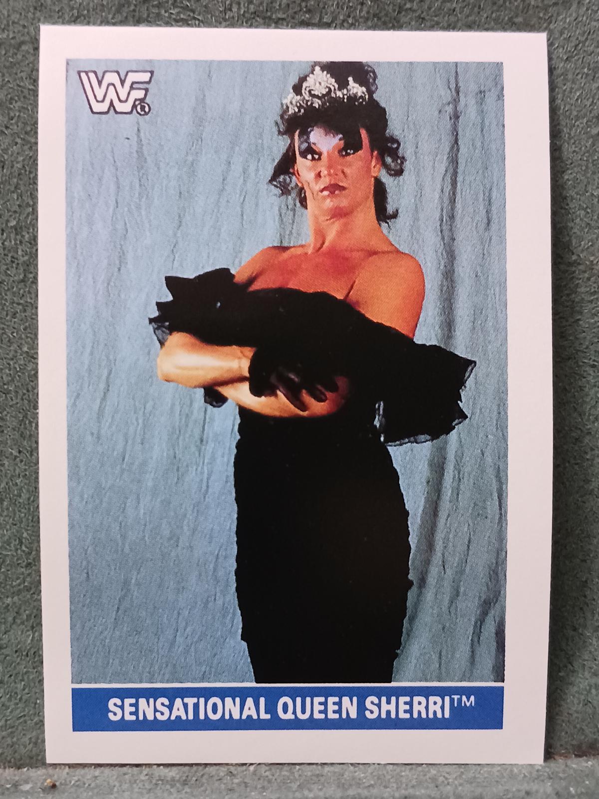 Sensational Queen Sherri #104 Wrestling Cards 1991 WWF Superstars Stickers