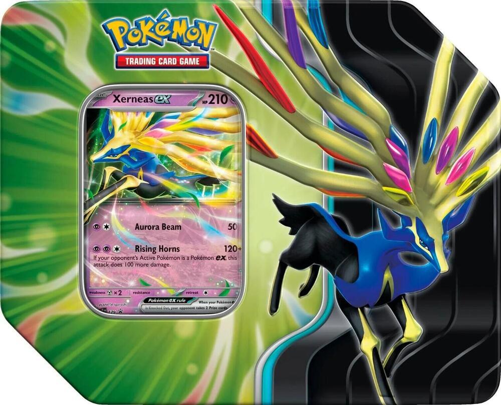 Azure Legends Tin: Xerneas Ex Pokemon Promo