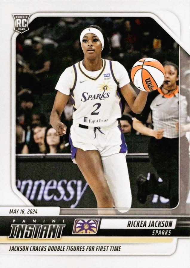 Rickea Jackson #20 Basketball Cards 2024 Panini Instant WNBA