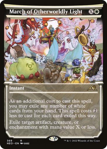 March of Otherworldly Light #369 Magic Kamigawa: Neon Dynasty
