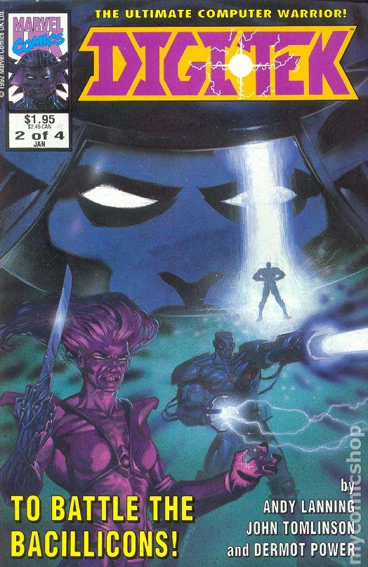 Digitek #2 (1993) Comic Books Digitek
