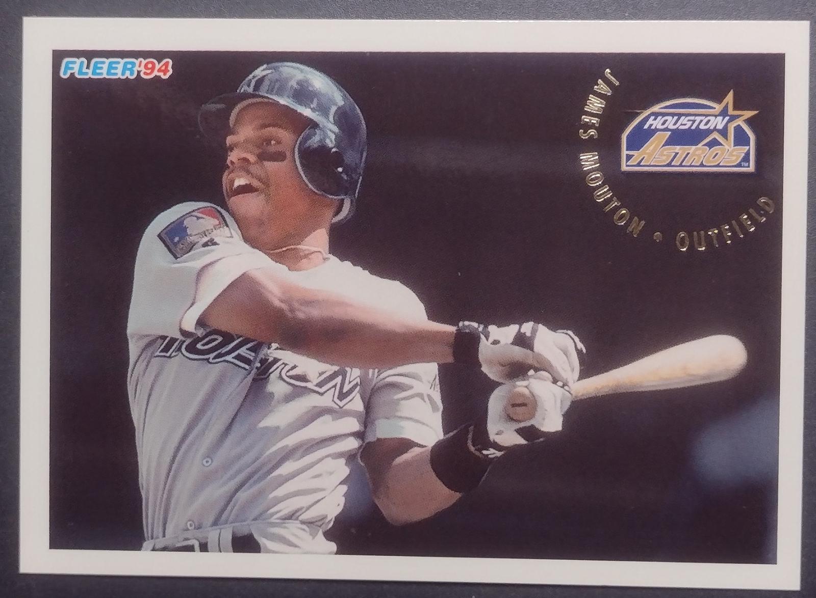 James Mouton #M9 Baseball Cards 1994 Fleer All Rookie Team