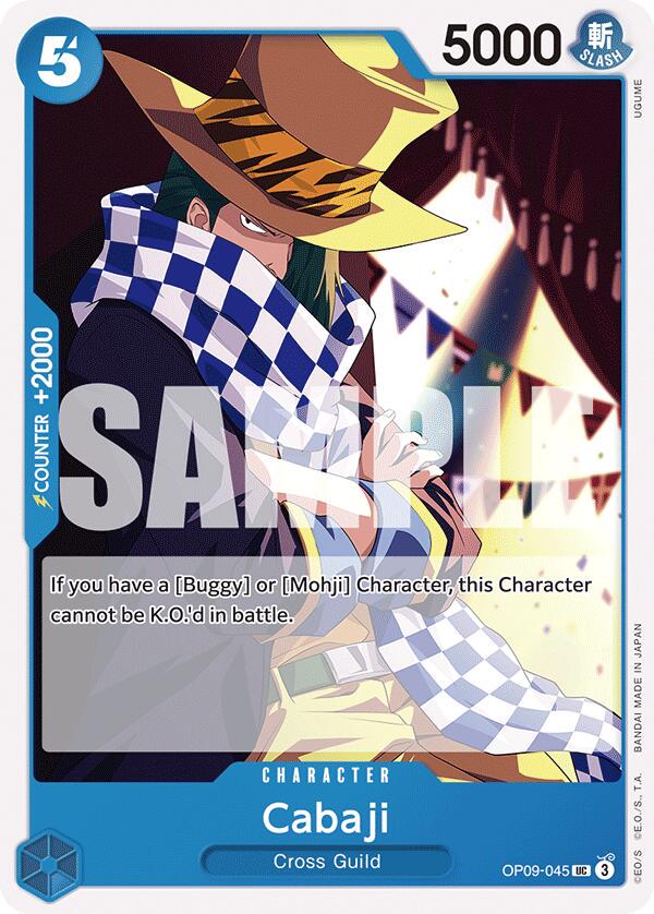 Cabaji OP09-045 One Piece Emperors in the New World