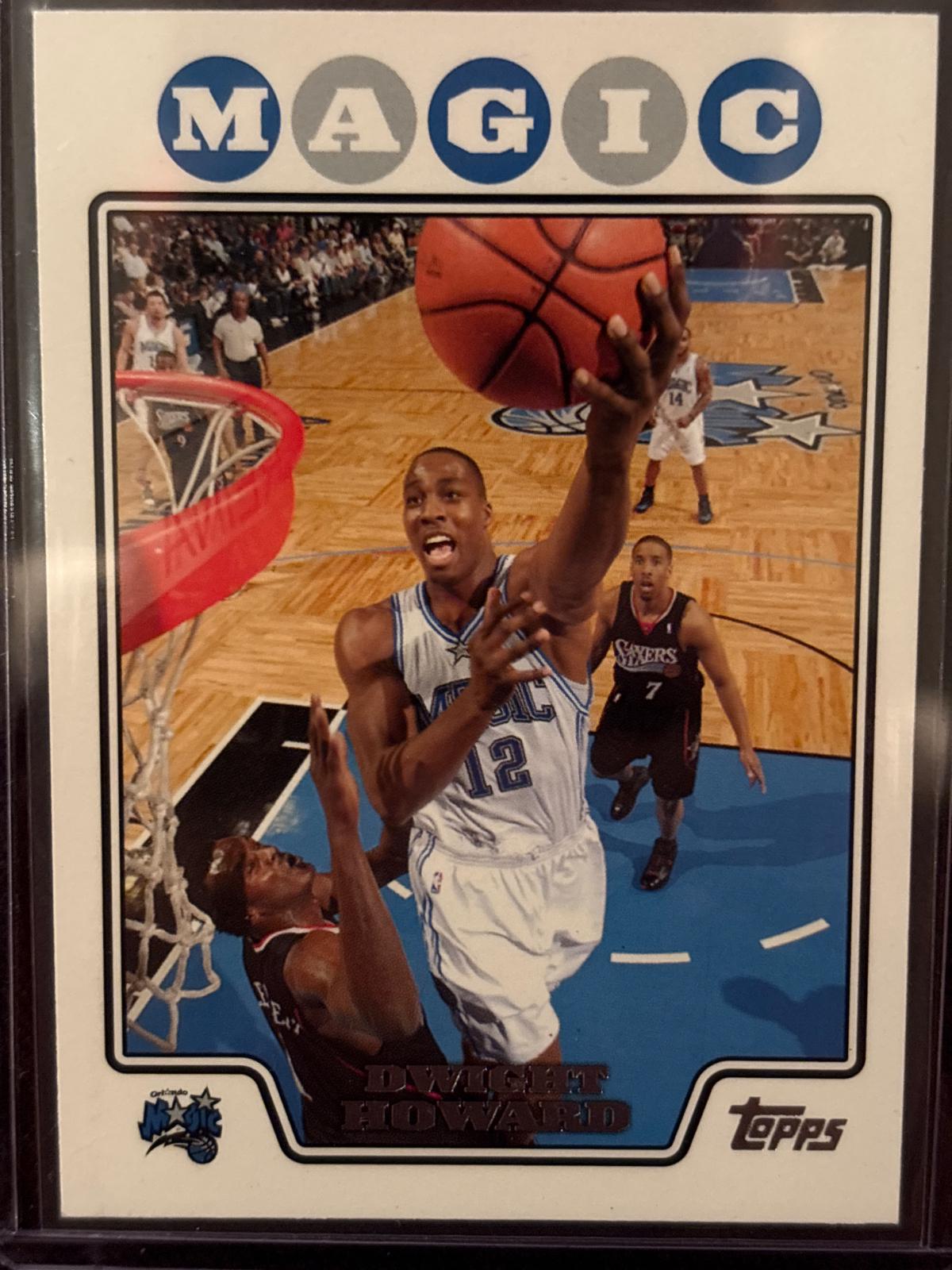 Dwight Howard #12 Basketball Cards 2008 Topps