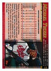 Back Of Card | Michael Tucker Baseball Cards 1998 Topps