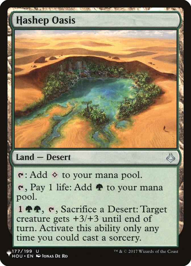 Hashep Oasis #177 Magic The List Reprints
