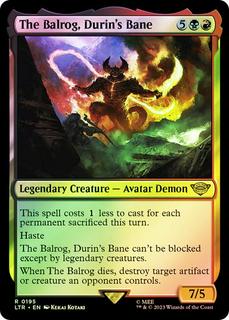 The Balrog, Durin's Bane