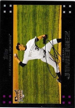 Ubaldo Jimenez #296 Baseball Cards 2007 Topps