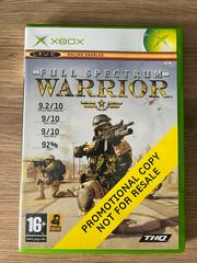 Full Spectrum Warrior [Not For Resale] PAL Xbox Prices