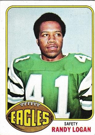 Randy Logan #101 Football Cards 1976 Topps