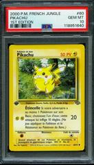 Pikachu French #60 Pokemon Jungle Prices