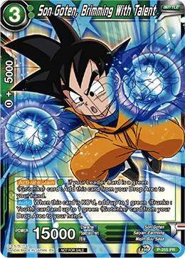Son Goten, Brimming With Talent P-255 Dragon Ball Fusion World Promos