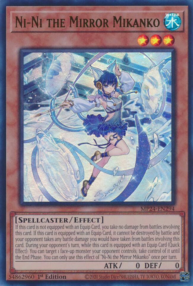 Ni-Ni the Mirror Mikanko MP24-EN294 YuGiOh 25th Anniversary Tin: Dueling Mirrors